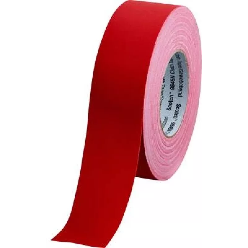 Lipni audinio juosta 3M 9545N 50 mm x 50 m, raudona