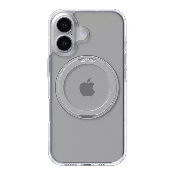 Apsauginis dėklas Torras Ostand Pro, skirtas iPhone 16 Plus, permatomas, plonas, TPU/PC