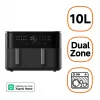 Xiaomi Dual Zone EAN Oro gruzdintuvė 10 L 2700 W bendra galia juoda