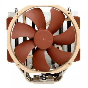 Noctua NH-U14S kompiuterio aušinimo komponentas procesoriaus aušintuvas 12 cm Bronzinė, Nerūdijantis plienas