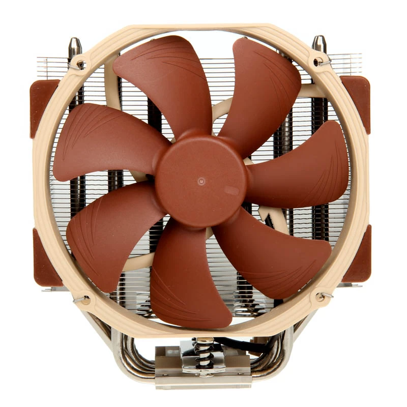 Noctua NH-U14S kompiuterio aušinimo komponentas procesoriaus aušintuvas 12 cm Bronzinė, Nerūdijantis plienas