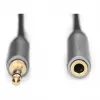 Digitus garso ilginimo laidas 3,5 mm kištukas į 3,5 mm lizdą 1 m juodas
