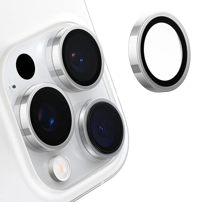 Torras Lensguard, skirtas „iPhone 16 Pro Max“ (titano pilkumo)