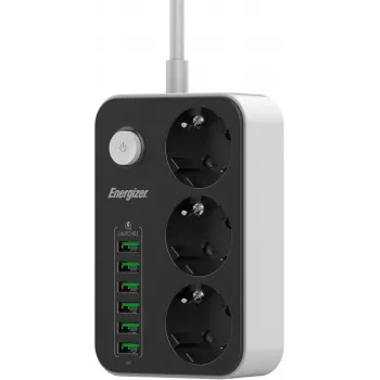 Nešiojama išorinė baterija Energizer EPB2500W00EU 2500 mAh, kompaktiško dizaino, USB išvestis