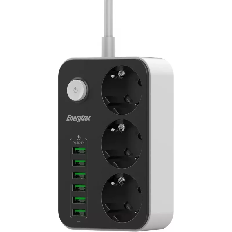 Nešiojama išorinė baterija Energizer EPB2500W00EU 2500 mAh, kompaktiško dizaino, USB išvestis