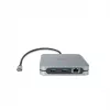 DICOTA D32057 USB Type-C šakotuvas 10000 Mbit/s sidabrinis