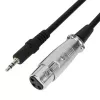 PC mikrofonas MEDIA-TECH MT397S — laidinis, XLR įvestis, 20–20000 Hz, 150 Ω, -32 dB, 2,4 m laidas, stalinis stovas, juodas