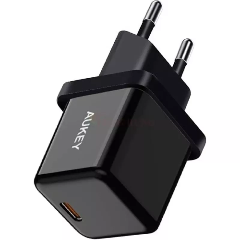 Mini įkroviklis PA-F5 OEM juodas 1xUSB-C 20W PD maitinimo tiekimas