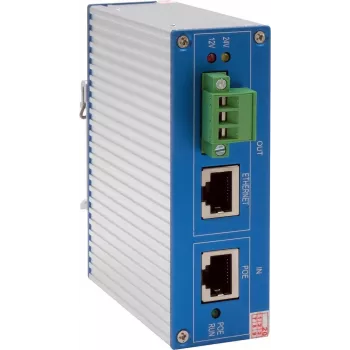 Ethernet PoE++ atskyriklis Exsys EX-60321, 10/100/1000 Mbps, išėjimas 24 V DC 2 A