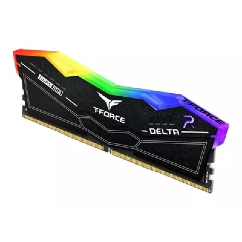 DIMM 32 GB DDR5-6000 (2x 16 GB) Dual-Kit, atmintinė juoda, FF3D532G6000HC38ADC01, Delta RGB, INTEL XMP