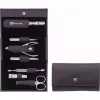 ZWILLING Classic nerūdijančio plieno 97646-008-0 kelioninis manikiūro rinkinys, violetinis dėklas, 7 dalys