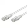 Wentronic Goobay CAT 6 kabelis, U/UTP, baltas, 10 m - CCA vario mišinys (68634)