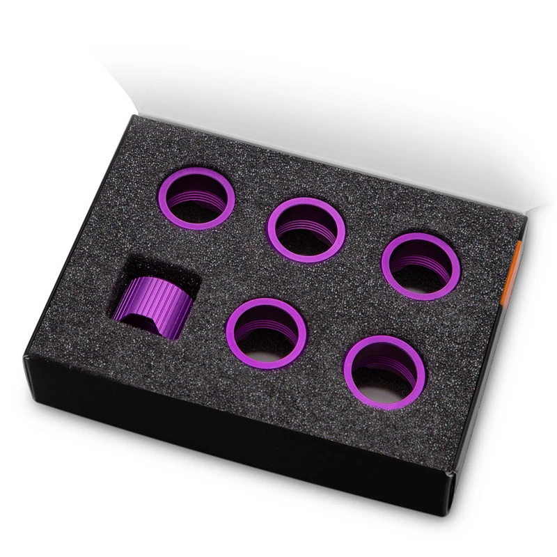 Ventiliatoriaus filtras EK Water Blocks 3831109834848 Aliuminis Violetinė 6 vnt.