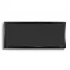 Dulkių filtras DEMCiflex DF0435, skirtas Corsair Air 540 — 259×140 mm, juodas