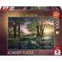 Dėlionė schmidt spiele Terry Redlin „Ryto magija prie tvenkinio“ — 1000 dalių
