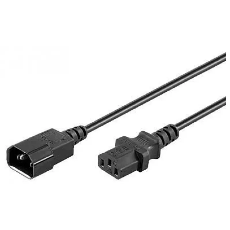 Maitinimo ilginimo laidas Microconnect PE040670 7 m 1 kintamosios srovės lizdas juodas