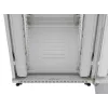 Serverių spinta LANBERG FF01-8047-12SL 47U 800x1000 mm pilka su priekinėmis ir galinėmis stiklinėmis durelėmis bei vieta LCD skydeliui