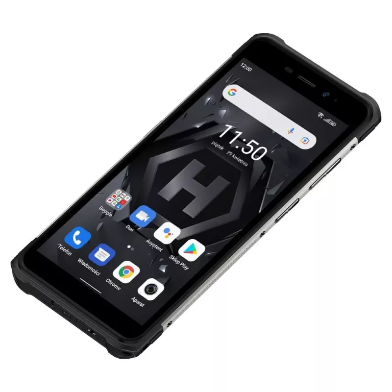 MyPhone Hammer Iron 4 Dual Sidabrinė Extreme pack