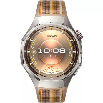 Huawei WATCH GT 6 Pro 46mm | Išmanusis laikrodis | GPS (palydovinis) | AMOLED | 1,47 colio | Atsparus vandeniui | Rudas