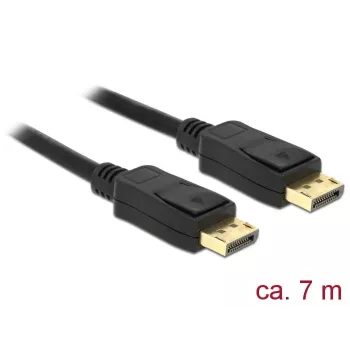 DisplayPort kabelis DeLOCK 84860 7 m Juoda