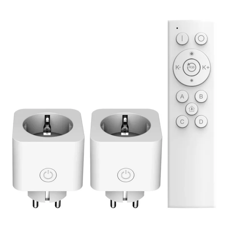 Išmaniųjų namų lizdų pradinis rinkinys „Wi‑Fi TRUST 71399“ — 2,4 GHz, baltas, 0,25 kg