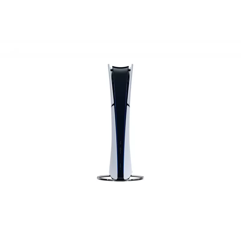 Sony vertikalus stovas, stovas, PlayStation 5 plonas, juoda, chromuota, blizgus / matinis, PlayStation 5 plonas, PlayStation 5 plonas Digital Edition, 191 mm