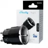 Išmanusis kištukas Shelly Wave Plug S Z-Wave 800 juodas — Z-Wave 800 išmanusis lizdas, 230V/12A, 2500W, galios matavimas