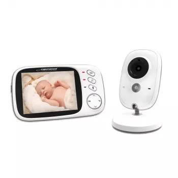 Esperanza EHM002 vaizdo auklė, 3,2″ LCD, 50 m veikimo atstumas, balta