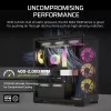 Corsair iCUE LINK RX120 MAX ARGB 120 mm korpuso ventiliatoriai, 3 vnt. rinkinys, juodi