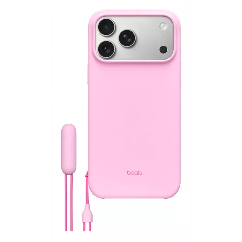 Beats iPhone 17 Pro Max Kickstand Case su MagSafe ir kameros valdymu - Pebble Pink