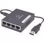 Tinklo komutatorius Renkforce 1423415 — 4 prievadų 1 Gbit/s su USB maitinimo įvestimi
