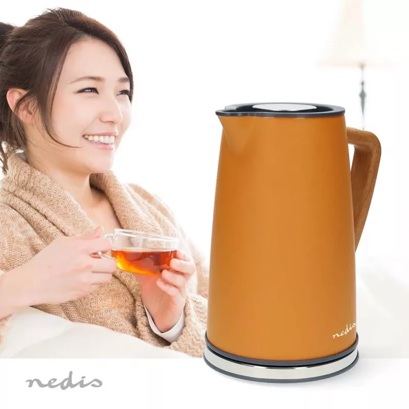 Elektrinis virdulys Nedis KAWK510EOR 1,7 L 2200 W Oranžinis