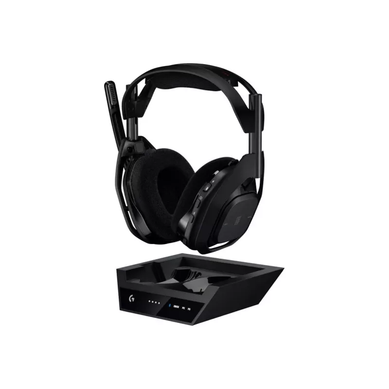 Logitech G Astro A50 X - Ausinės - ausis dengiančios - Bluetooth / LIGHTSPEED - belaidės - juodos