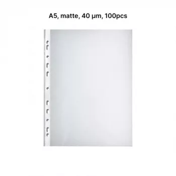AD Class SKYLĖTI MAIŠELIAI „Orange Peel“ A5, 40 mikr., 100 vnt. pakuotėje