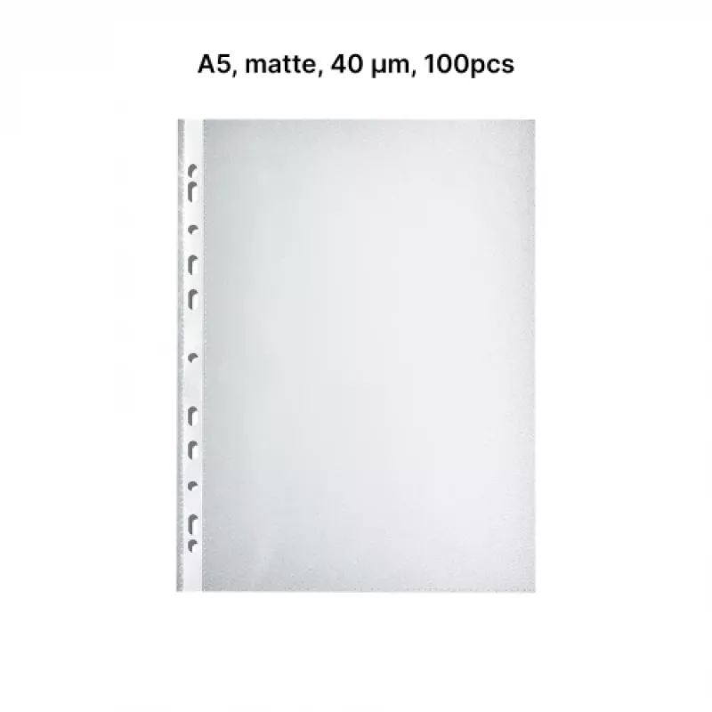 AD Class SKYLĖTI MAIŠELIAI „Orange Peel“ A5, 40 mikr., 100 vnt. pakuotėje