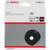 Bosch Accessories 2608000349 šlifavimo diskas vidutinio kietumo, 125 mm, skirtas GEX 125-1 AE. Skersmuo 125 mm. Tinka (informacija) ekscentriniam šlifuokliui GEX 125-1 AE