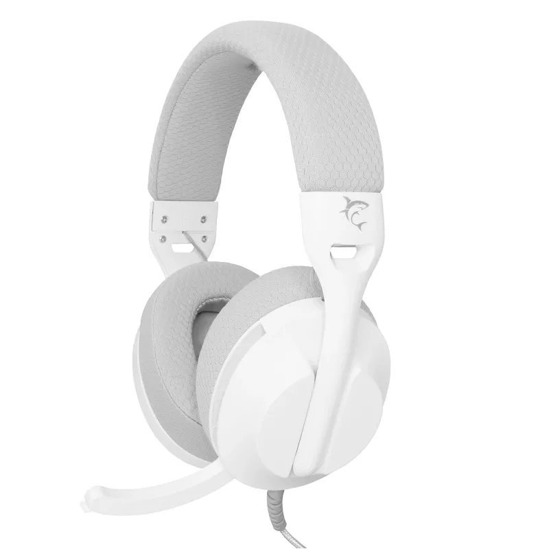 Ausinės White Shark GH-2440 Parrot balta/pilka