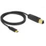 USB laidas DeLOCK 83675 USB 3.2 Gen 2 1m USB C USB B Juodas