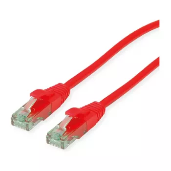 Tinklo kabelis ROLINE Recycled Material 21.45.3119 RJ-45 Cat6a 20 m Raudonas