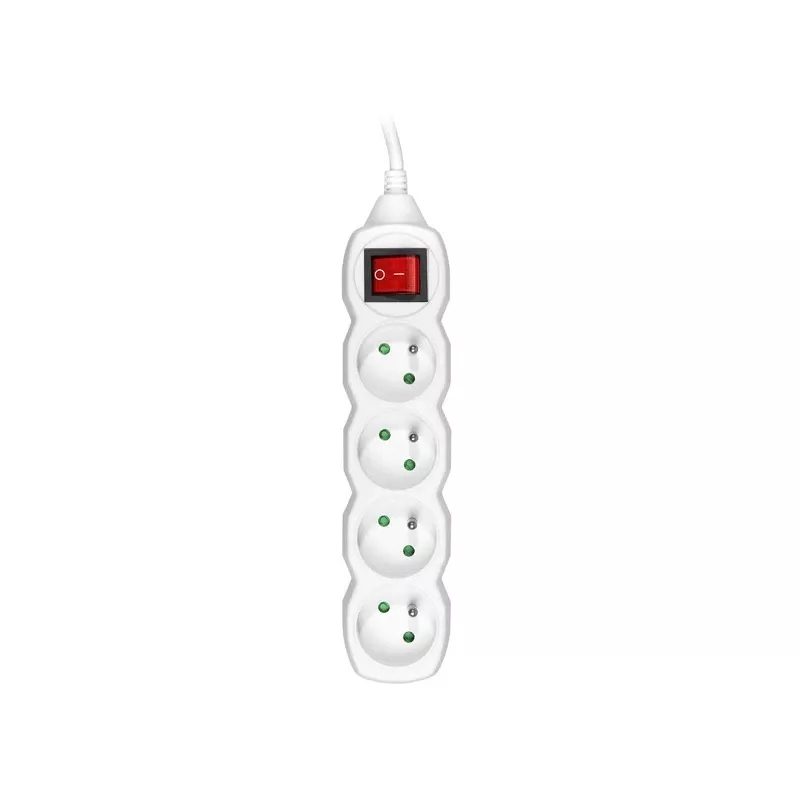 GaliaWatch 3 m (4 socket) Balta with power switch