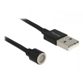 USB laidas DeLOCK 85724 USB 2.0 1,1 m juodas