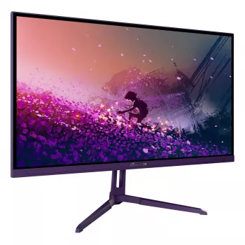 Monitorius Arozzi Nova 24 colių (60,5 cm) Full HD 1920×1080 LED 1 ms 16:9 178° VESA Purple su garsiakalbiais