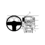 Brodit 854195 automobilinis laikiklis