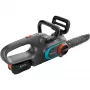 Akumuliatorinis grandininis pjūklas PowerSaw 250/18V P4A paruoštas naudoti rinkinys (pilka/turkio spalvos, ličio jonų akumuliatorius 2,5Ah P4A, POWER FOR ALL ALLIANCE)
