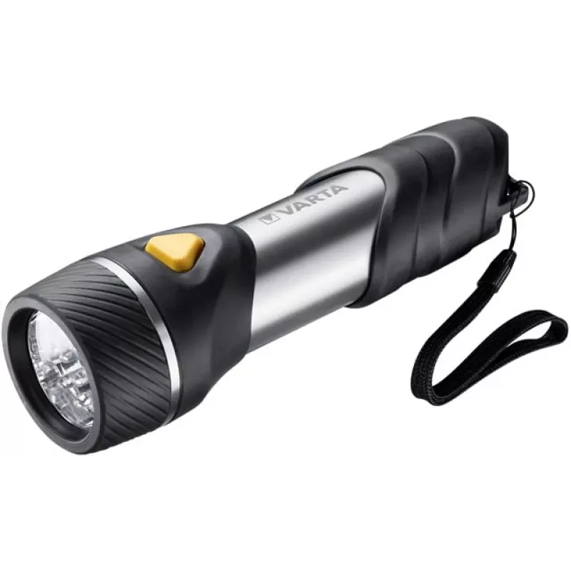 Rankinis žibintuvėlis Varta Day Light Multi LED F30 juoda sidabrinė geltona
