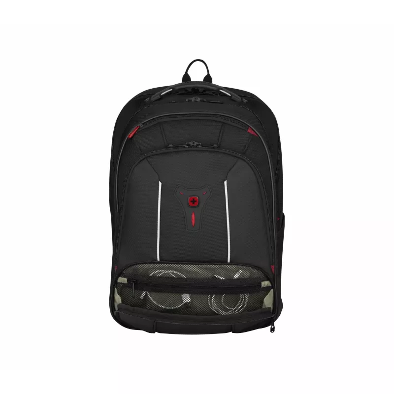 Wenger Carbon Pro verslo kuprinė su 15,6 col. nešiojamojo kompiuterio dėklu ir planšetės kišene, juoda (653129)