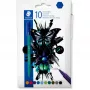 Fineliner rašikliai Staedtler 326 C10 E1, itin smulkus 1 mm antgalis, įvairių spalvų, pakuotėje 10 vnt.