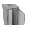 19 inch Rack Cabinet LANBERG FF01-8047-23SL 47U 800x1200 mm Pilka Perforated Doors