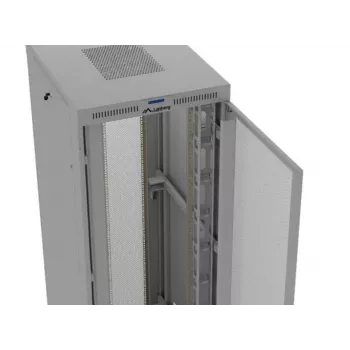 19 inch Rack Cabinet LANBERG FF01-8047-23SL 47U 800x1200 mm Pilka Perforated Doors