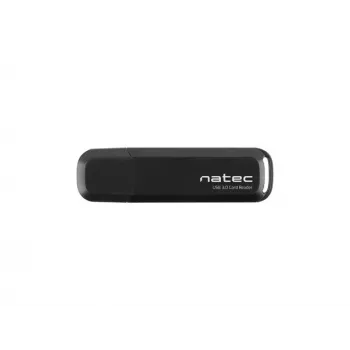 Kortelių skaitytuvas NATEC Scarab 2 USB 3.2 Gen 1 Type-A — MicroSD/SD palaikymas, 5000 Mbit/s, juodas